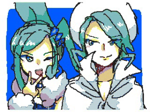 うごメモでミクルチ